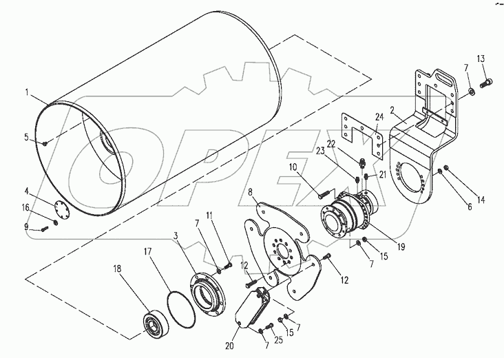 Валец 6222.05.00.000