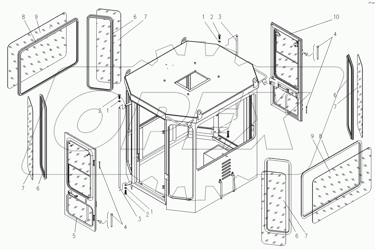 6622.15.02.000 Кабина