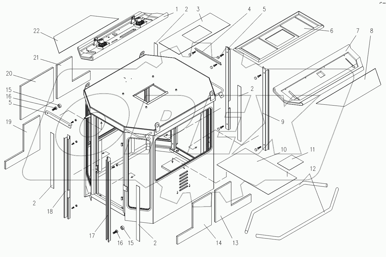 6622.15.02.000 Кабина