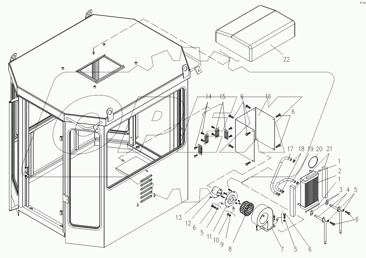 6622.15.02.000 Кабина