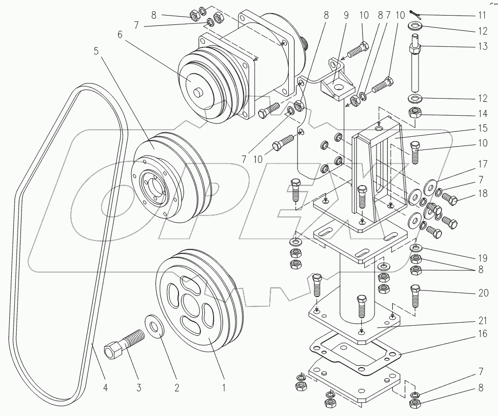 6622.91.00.000 Установка кондиционера