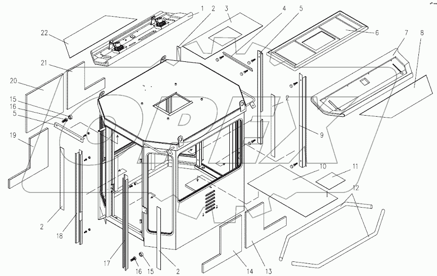 6622.15.02.000 Кабина