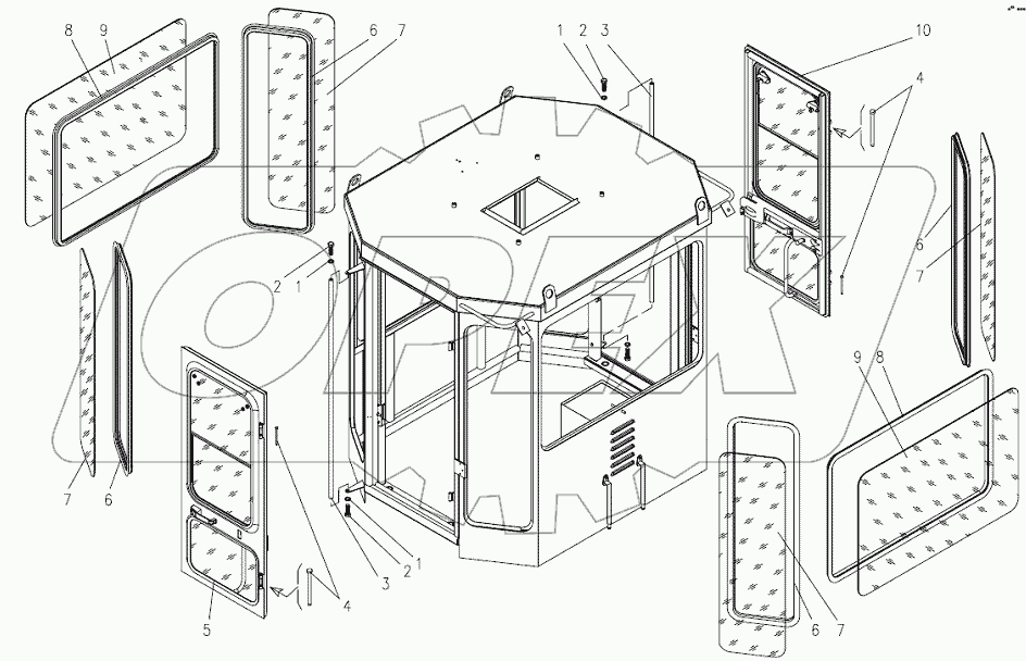 6622.15.02.000 Кабина