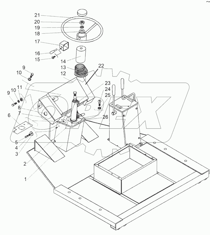 ВГ-1202Э.12.01.100 Подкабинник