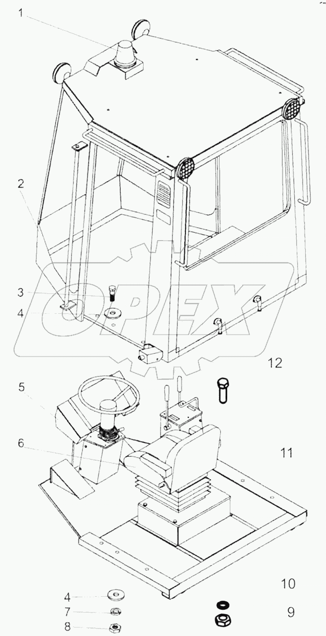 ВГ-1202Э.12.01.000 Кабина