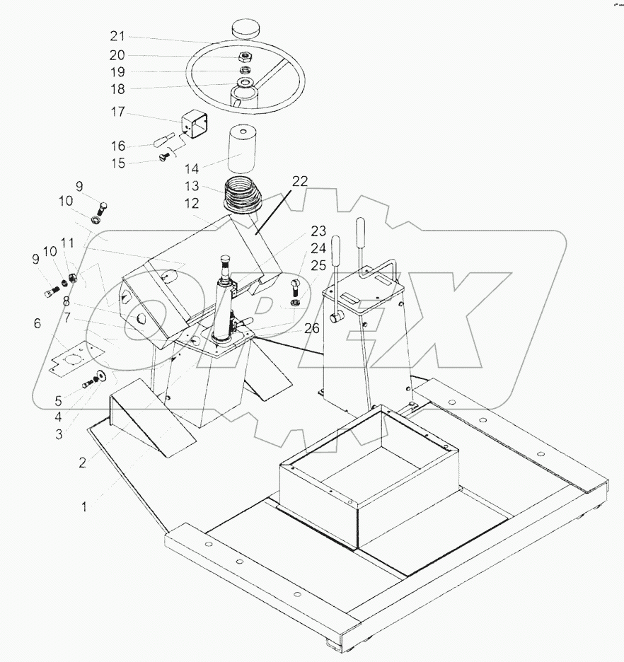 ВГ-1202Э.12.01.100 Подкабинник