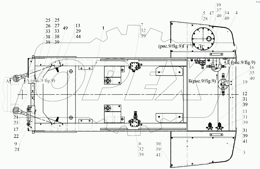 6712В.10.00.000 Рама
