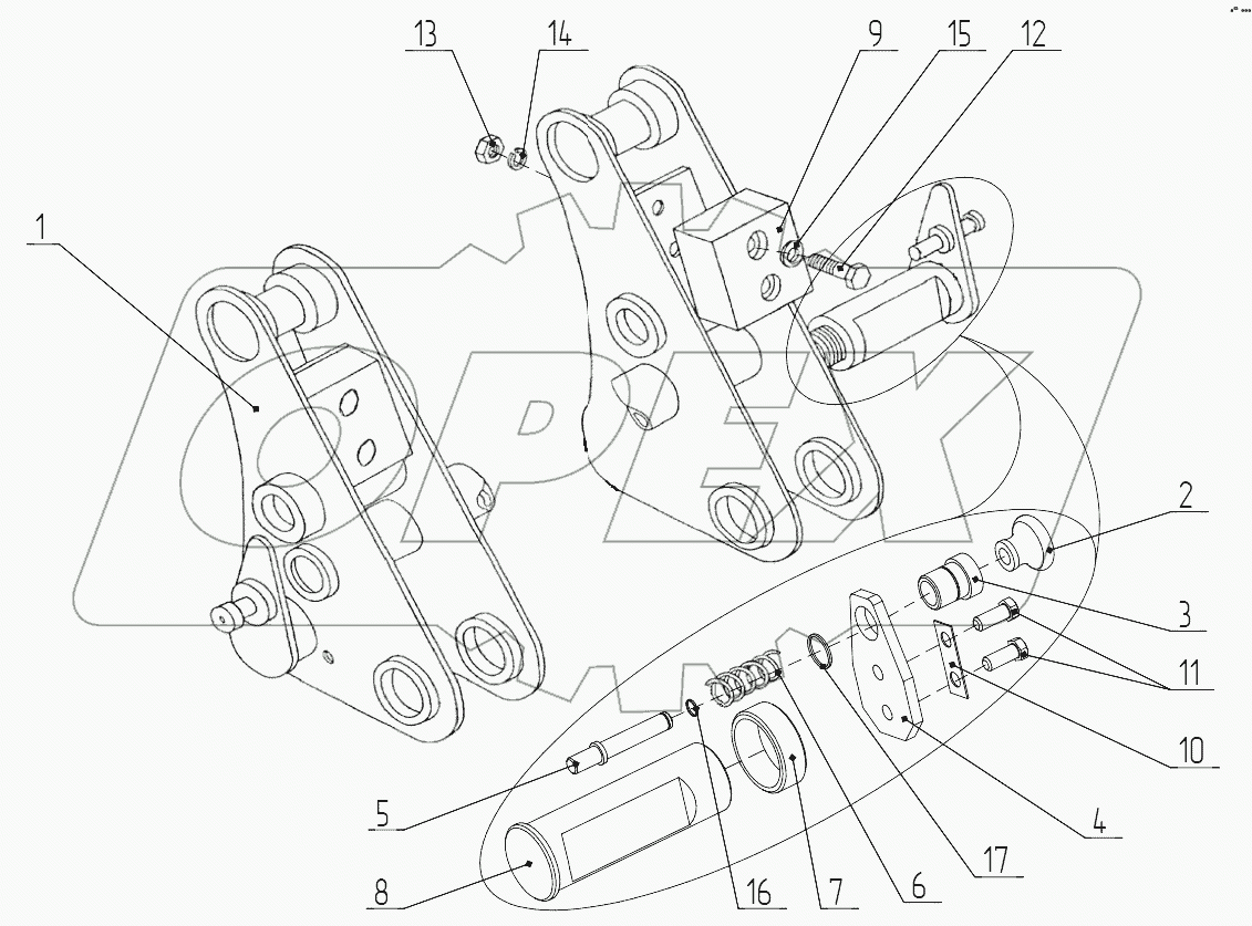 702Е.01.01.000 Быстросменное устройство