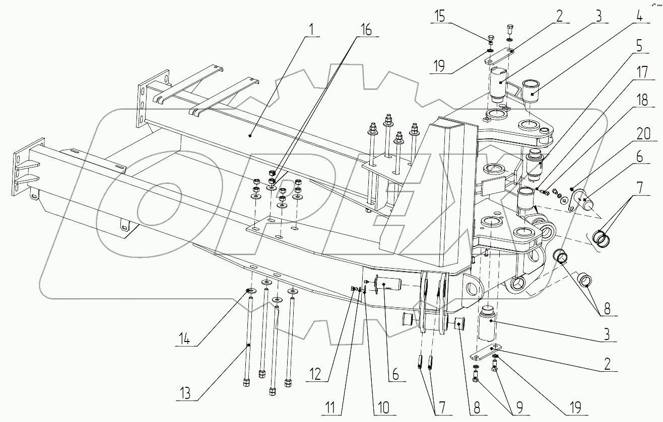 702Е.02.01.000 Рама