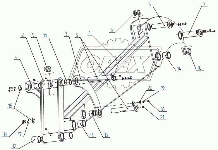 702ЕА.02.04.000 Рукоять