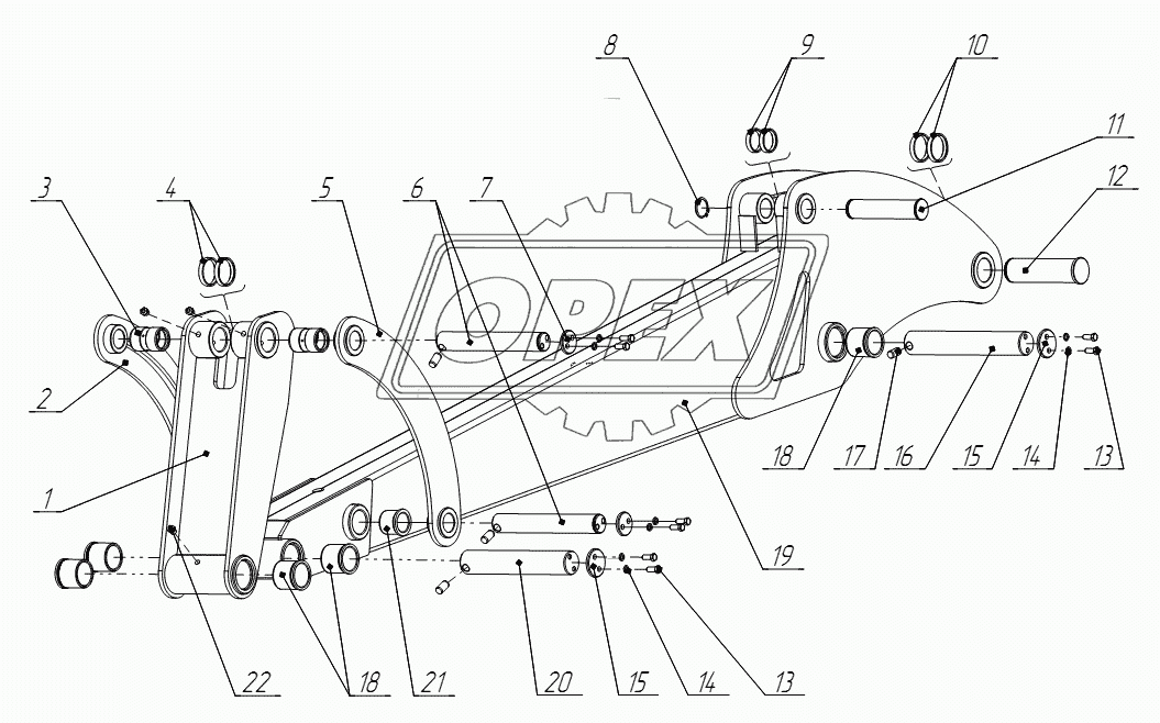 702ЕА.02.04.000 Рукоять