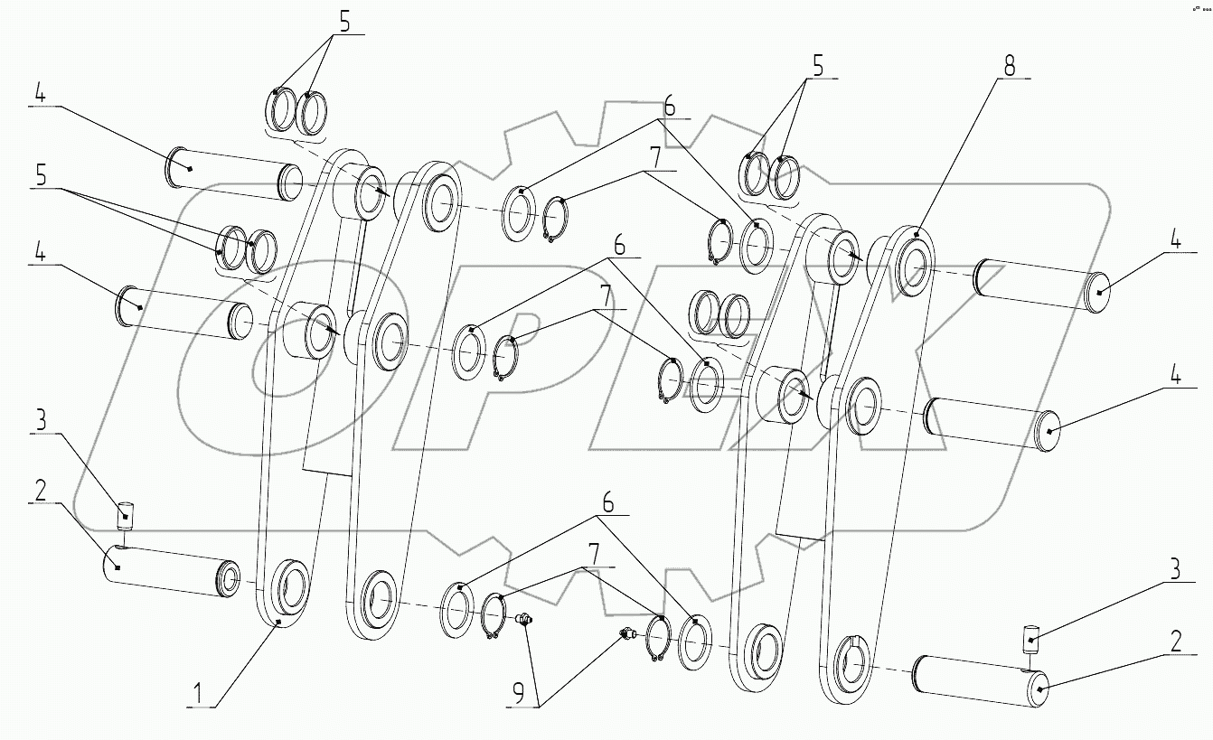 702ЕА.01.06.000 Рычаги