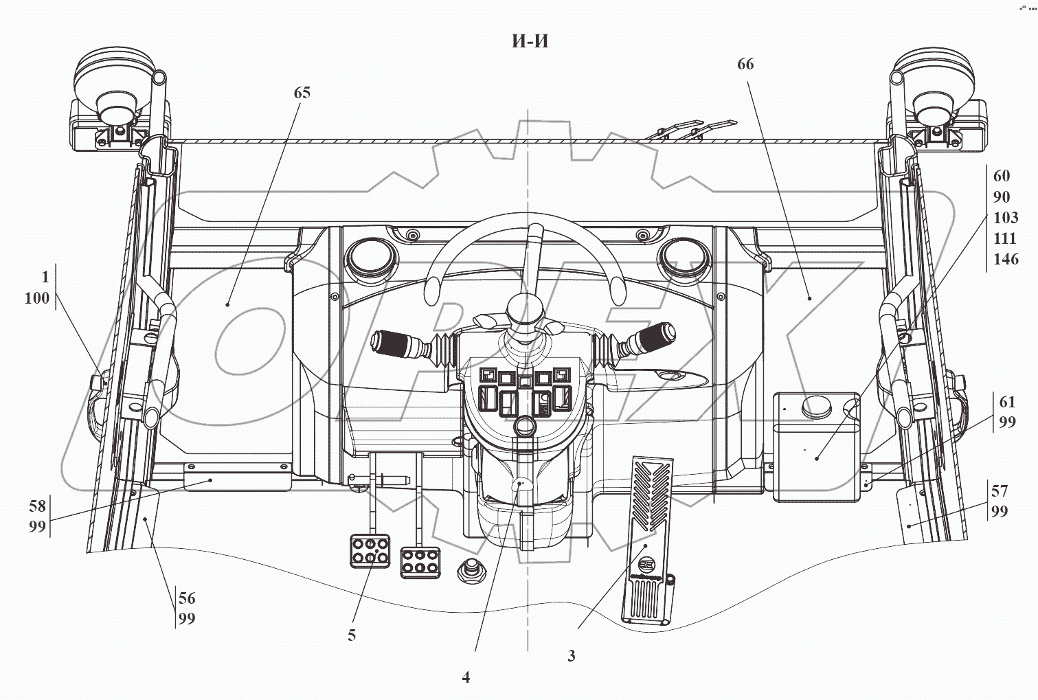 Кабина 732.50.00.010-В