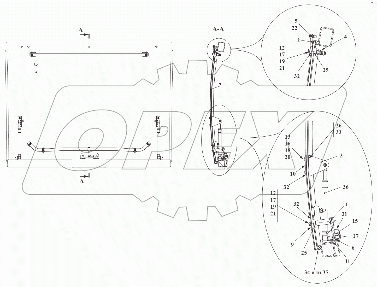 Стекло 732.50.08.420-В