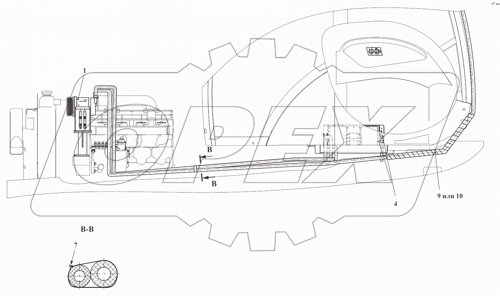Система кондиционирования 732.81.00.000Т