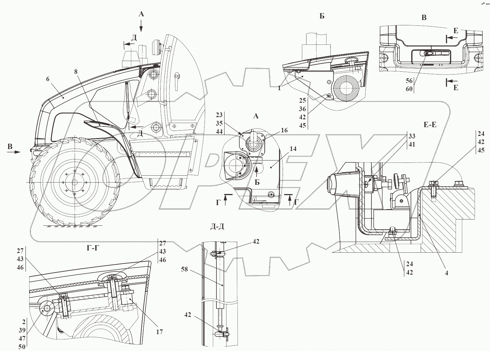 Облицовка 732.84.00.000-Б