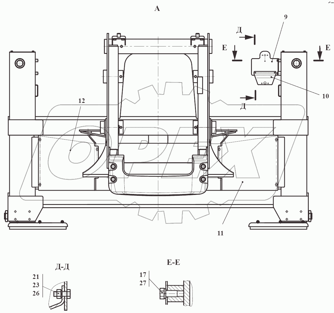 Рама 732.28.00.000-Б