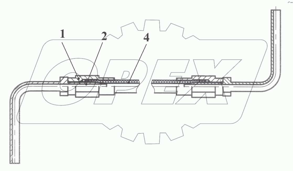 Трубопровод 732.29.00.120
