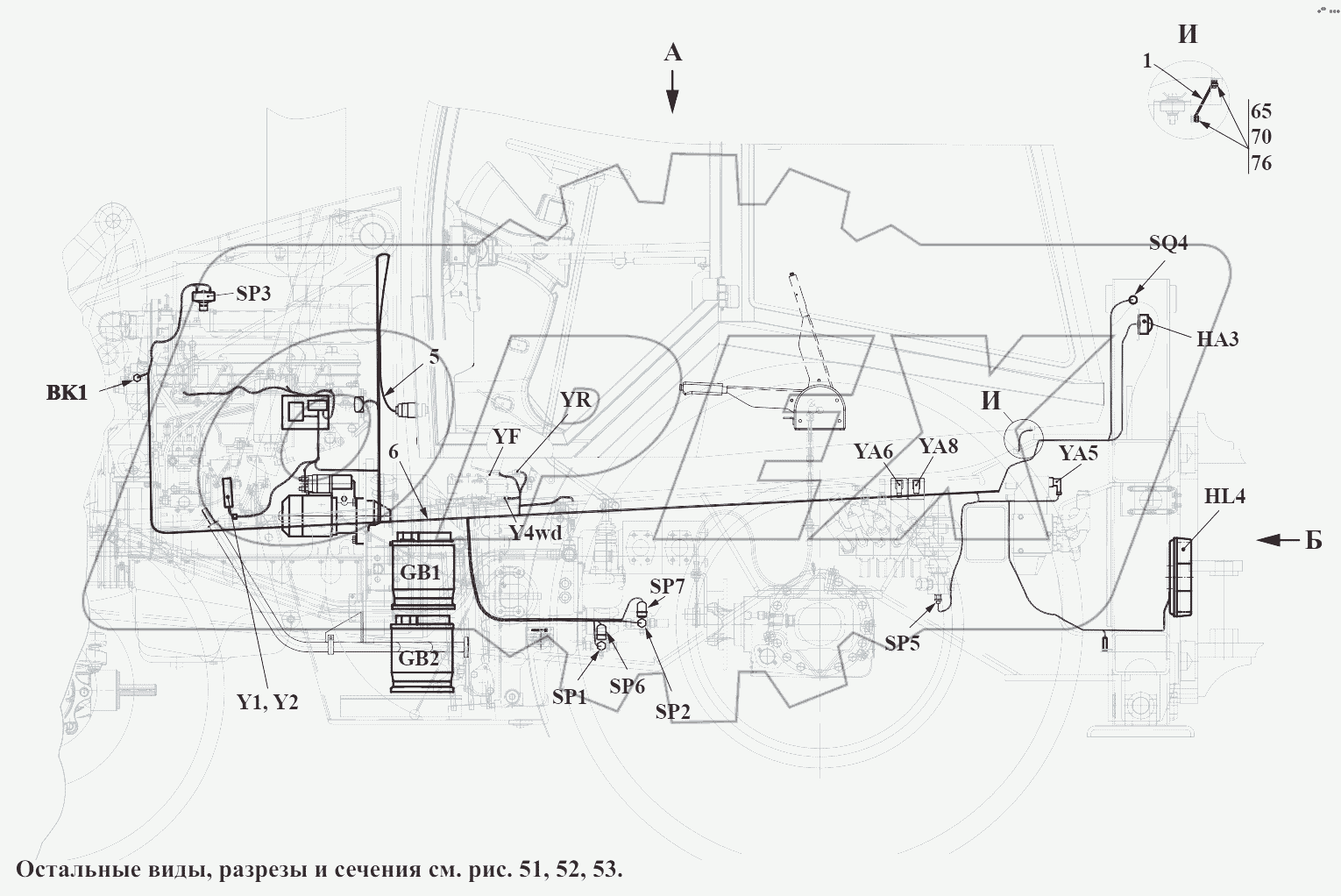 Электросистема 732.37.00.000