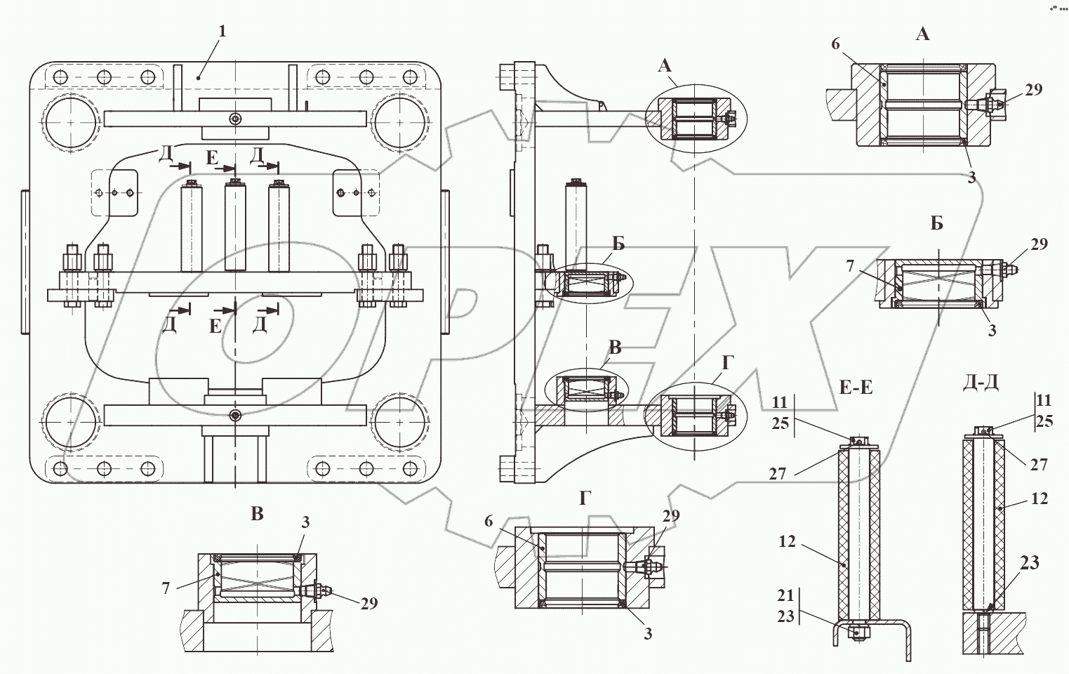 Каретка 732.43.02.000
