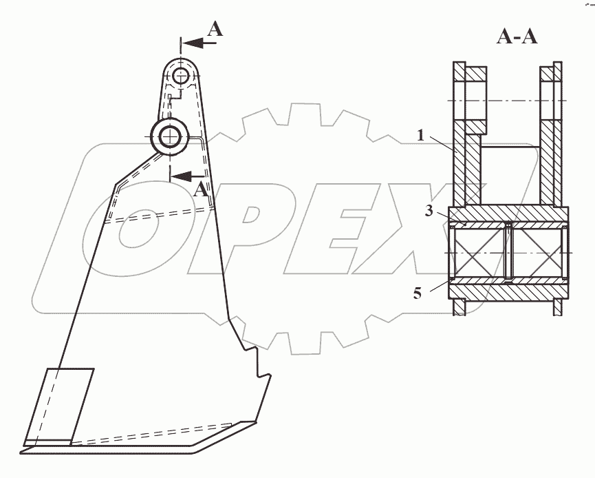 Заслонка 732.45.01.200