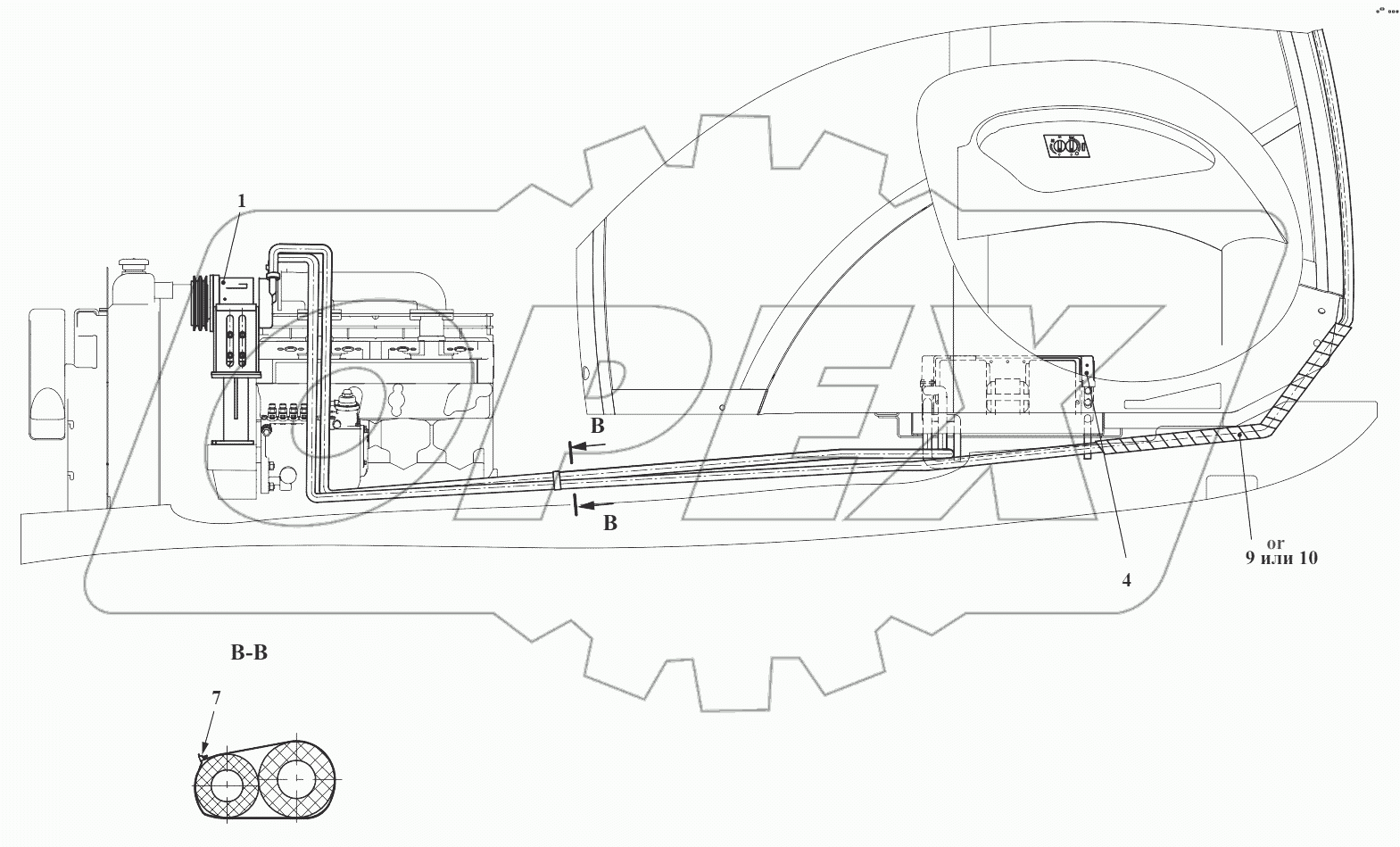 Система кондиционирования 732.81.00.000Т
