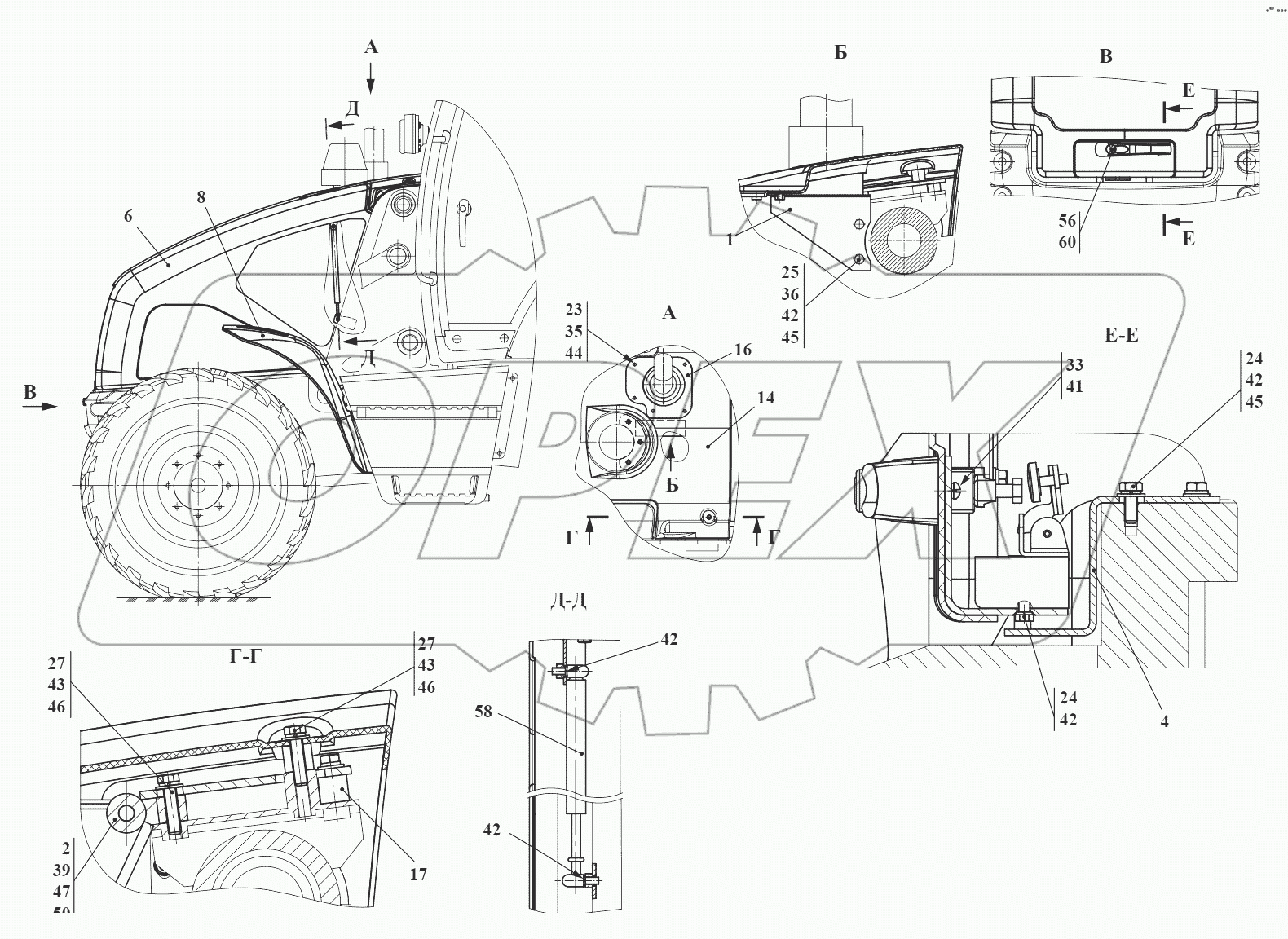 Облицовка 732.84.00.000-Б