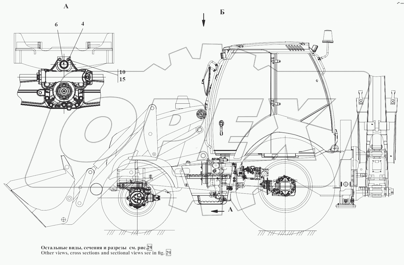 Установка мостов 732.29.00.000