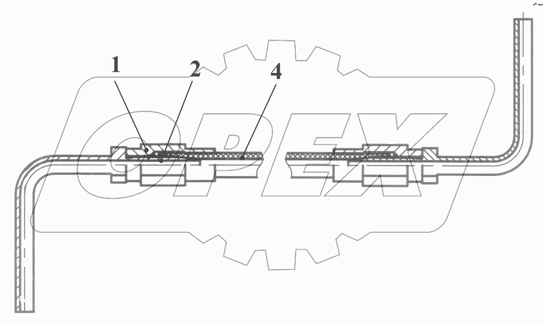 Трубопровод 732.29.00.120