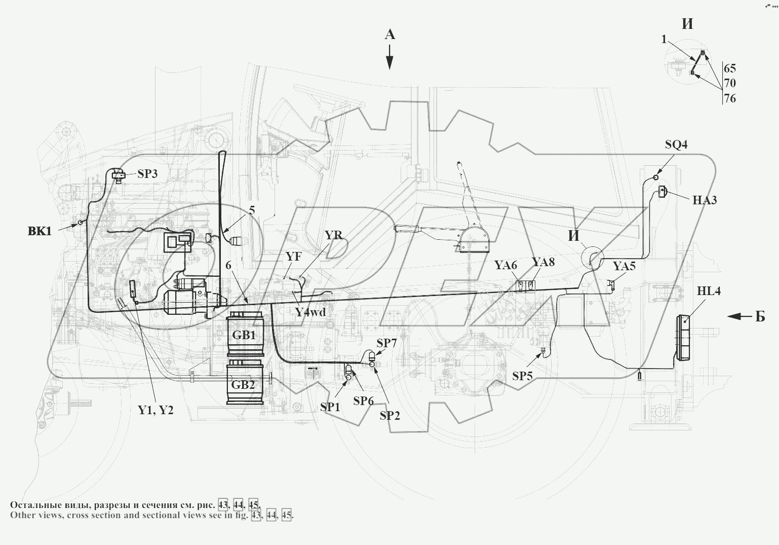 Электросистема 732.37.00.000