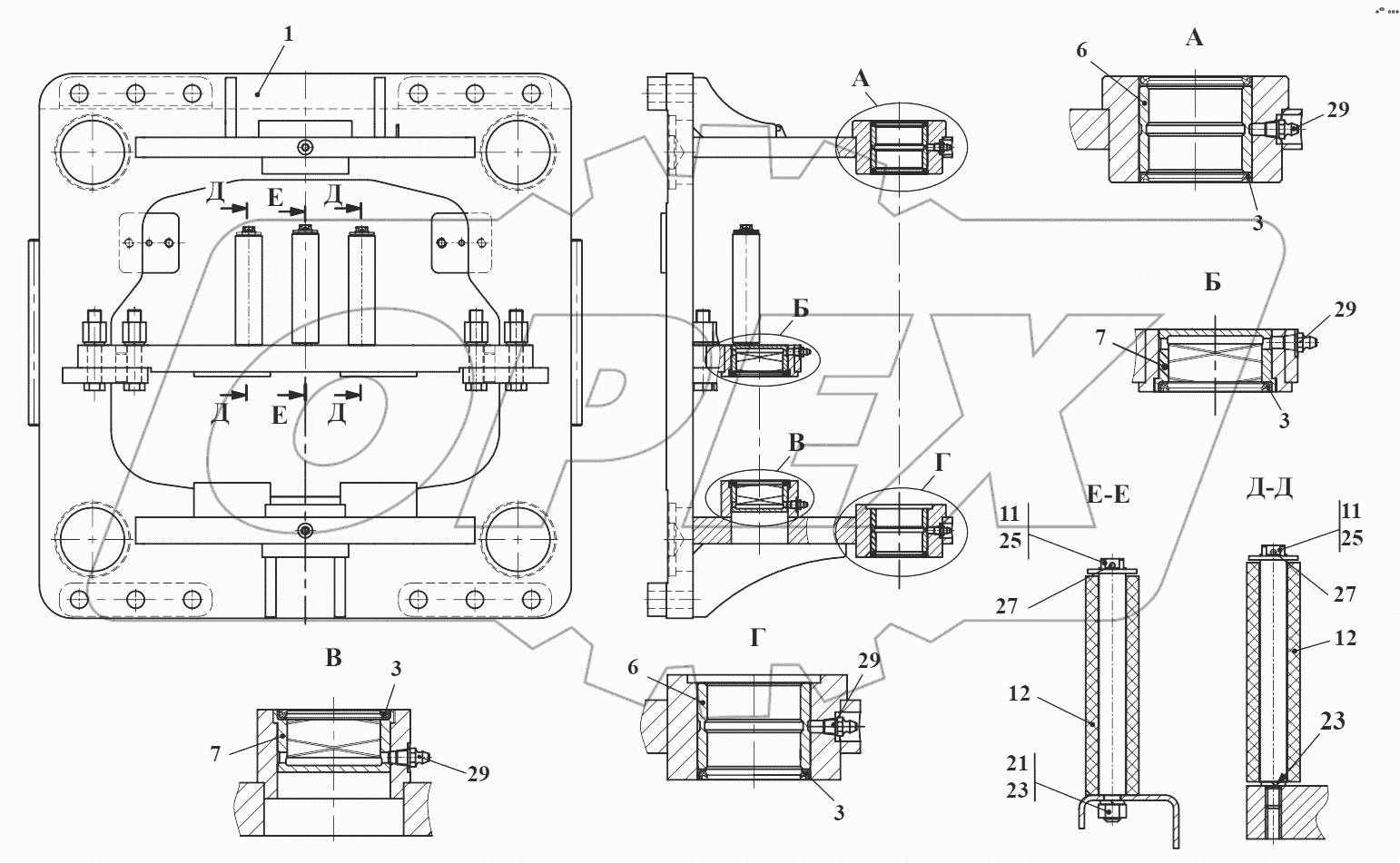 Каретка 732.43.02.000
