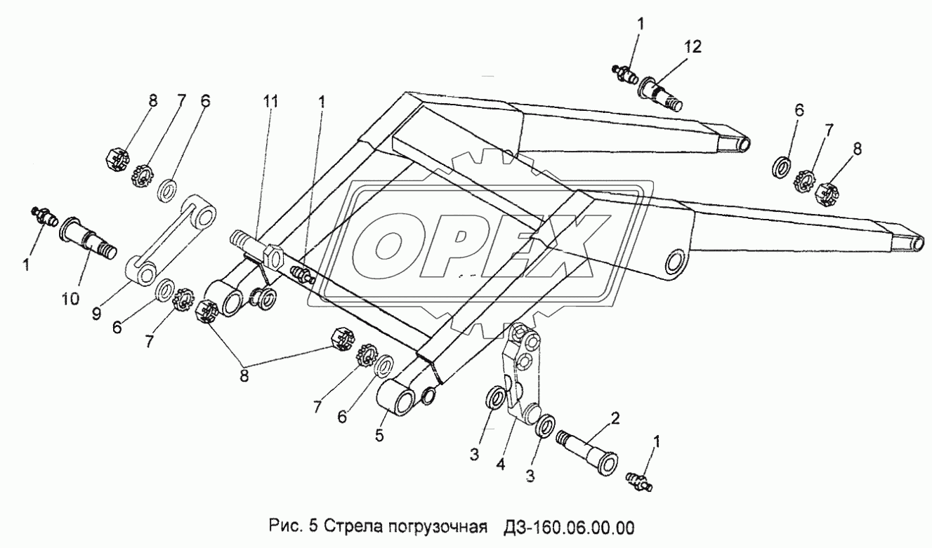 Стрела погрузочная 2