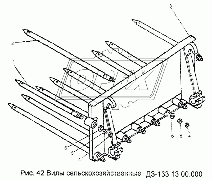 Вилы сельскохозяйственные