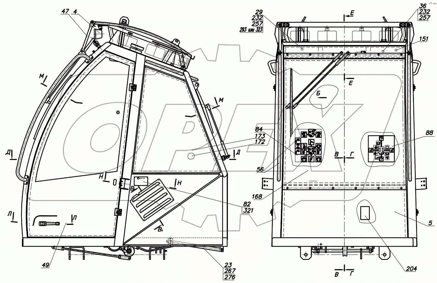  Кабина 2541.50.00.010