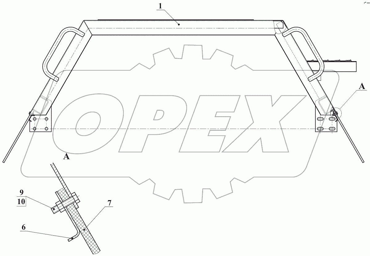  Крыло 350.13.10.000