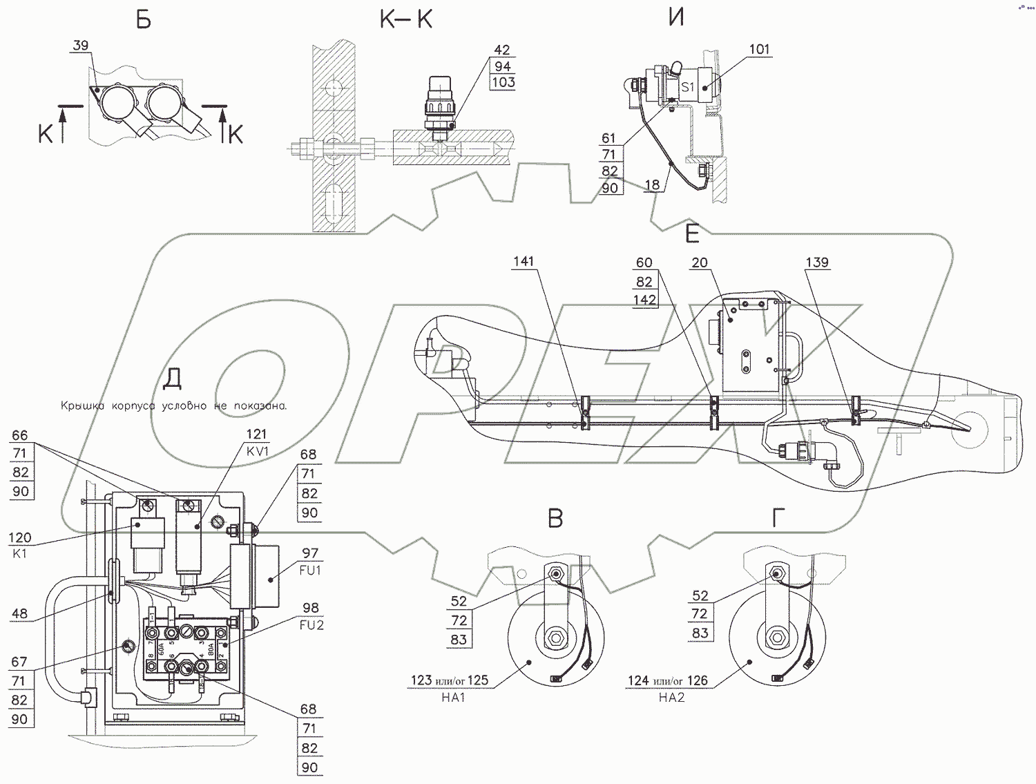  Электросистема 342В.11.00.000Т