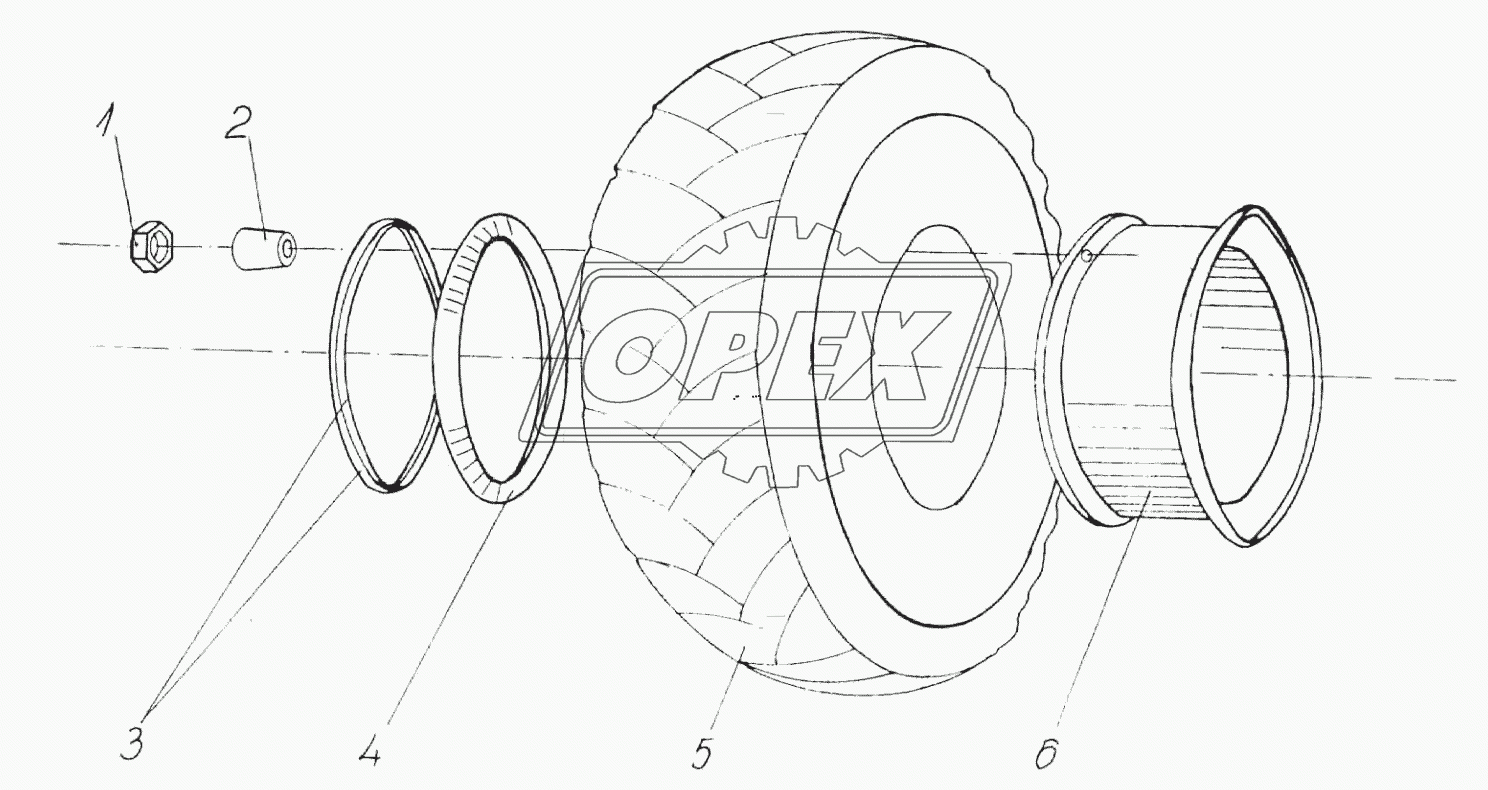 Колесо 18x7-8SE