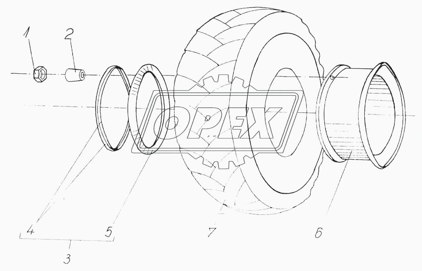 Колесо 16х6-8SE