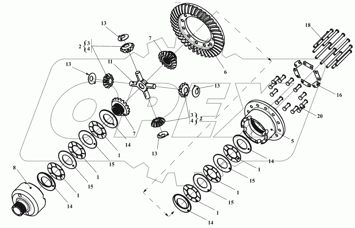  2552.23.01.070 Дифференциал
