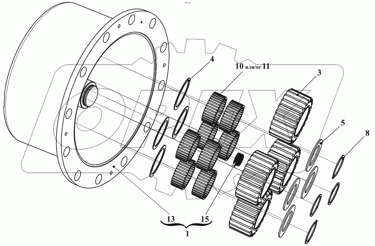  25Н.23.05.100 Водило