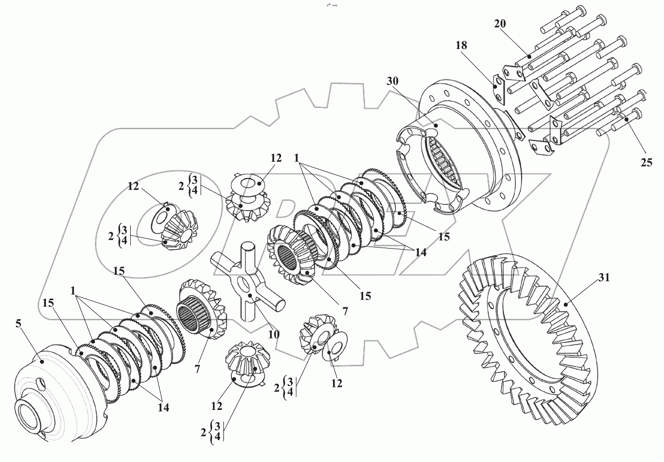  342.05.01.070-Б Дифференциал