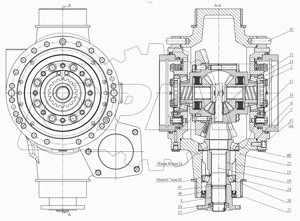  Главная передача 15н.23.02.000