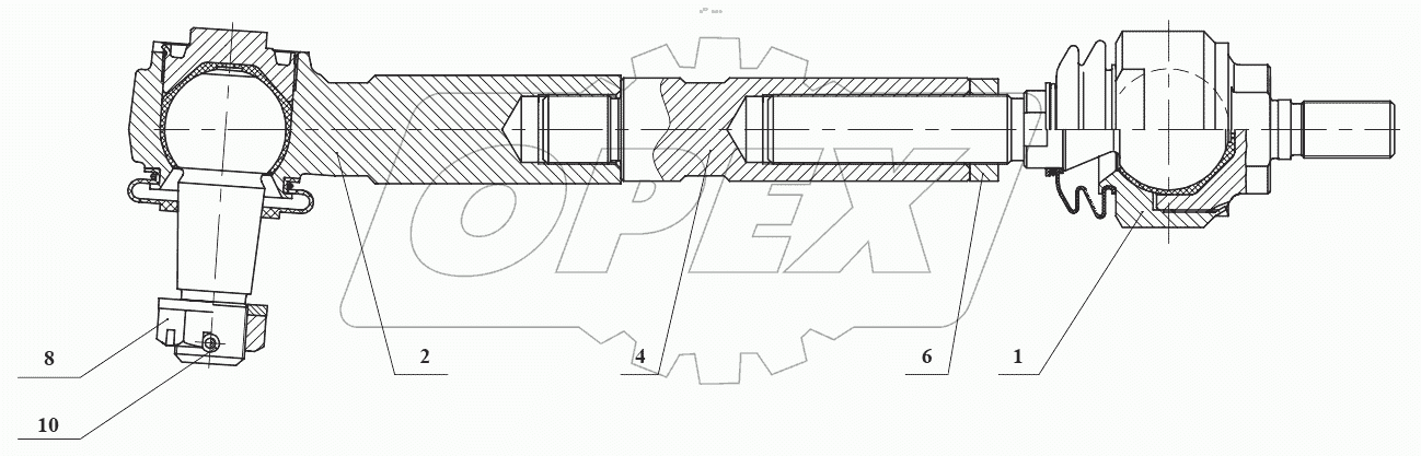  Тяга рулевая 15У.34.05.300