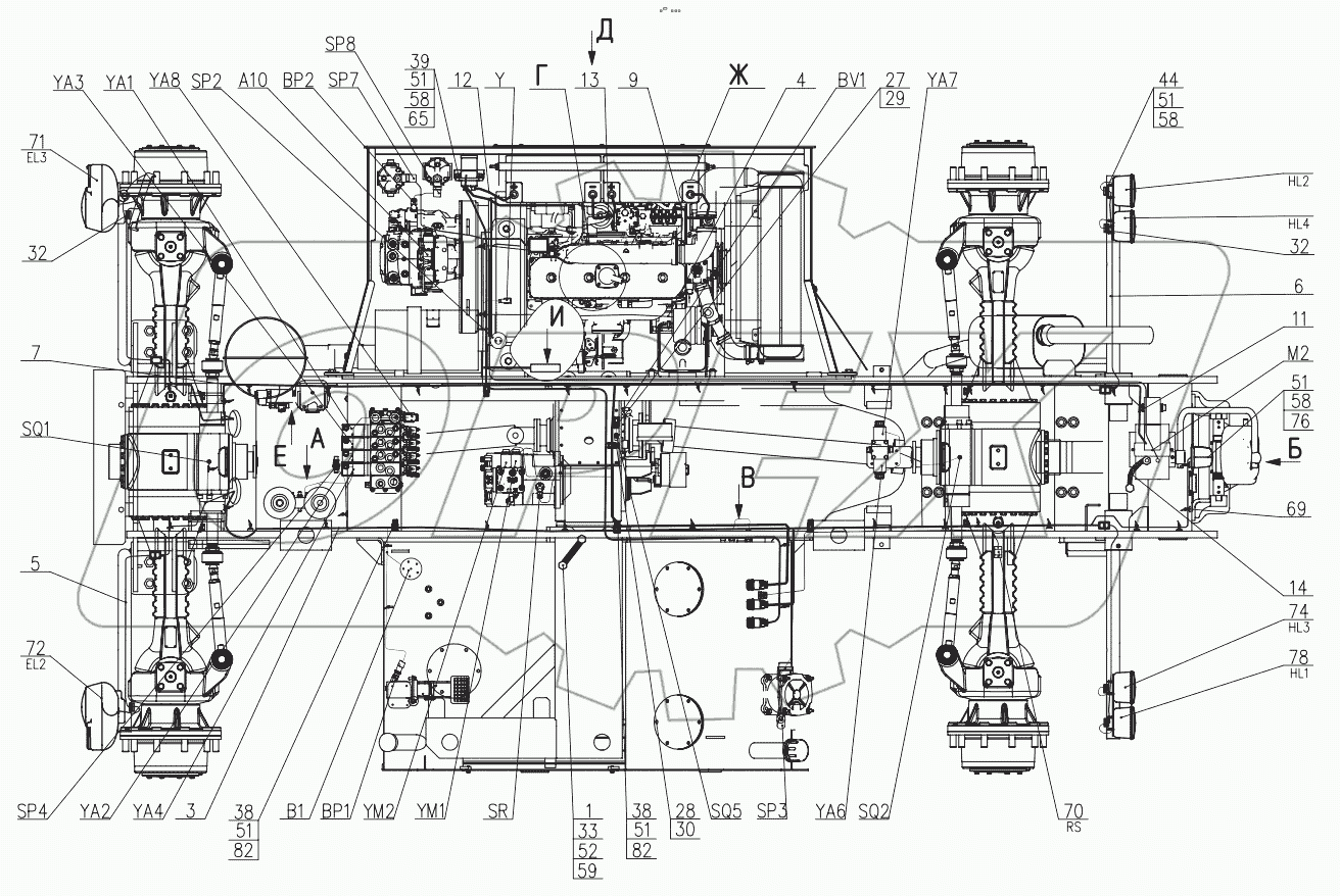  Электросистема 540-70.37.00.000