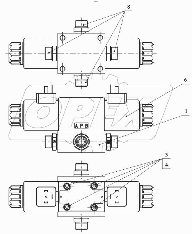  Клапан 540-70.34.00.100