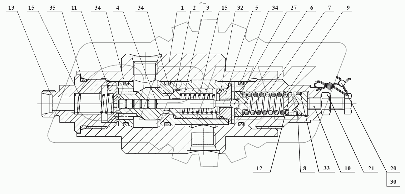  Блок разгрузочный УГА2.01.01.000