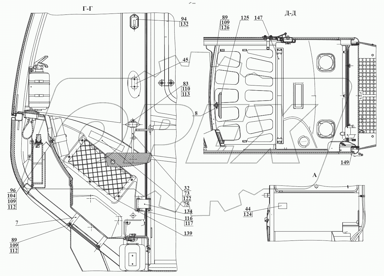  Кабина 540-70.50.00.010