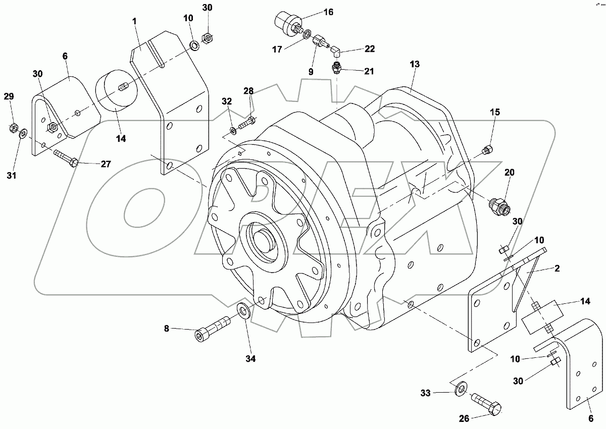  КОРОБКА ПЕРЕДАЧ;GEAR BOX