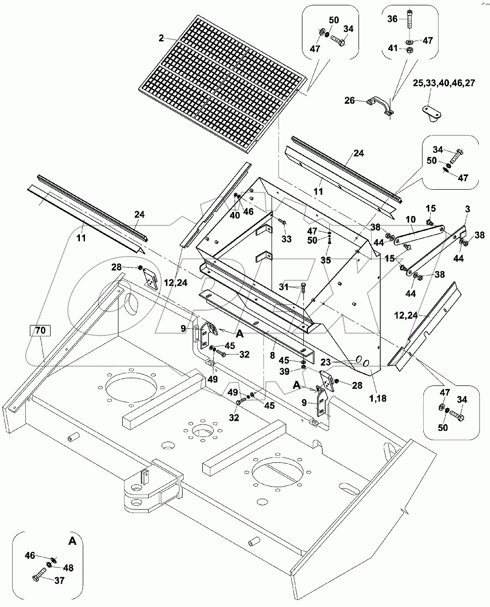  КАПОТ В СБОРЕ;COMPLETE BONNET