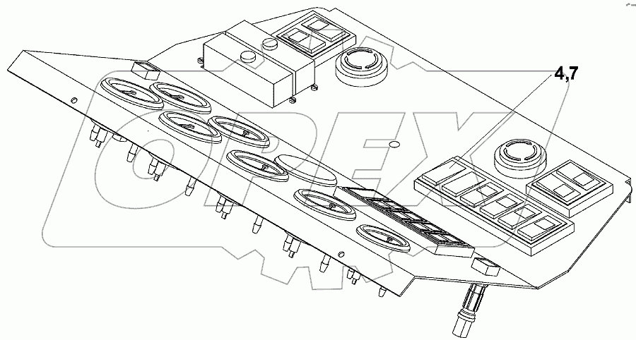  ТОРМОЗ РУЧНОЙ;HAND BRAKE